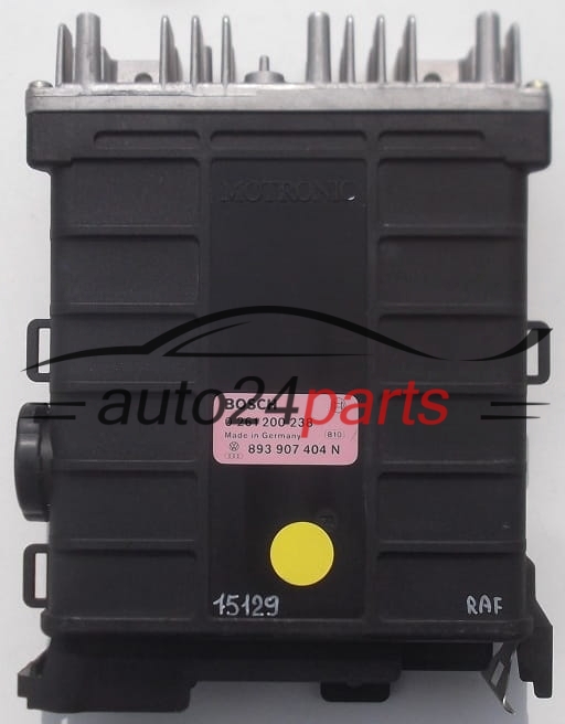 Calculateur moteur AUDI 80 90 BOSCH 0 261 200 238, 0261200238, 893 907 404 N, 893907404N