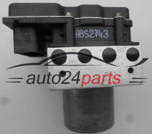 BMW BOSCH 0 265 234 136, 0265234136, 34516758743-01, 3451675874301, 0265950376