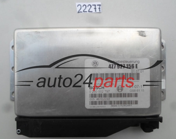 STEROWNIK SKRZYNI AUTOMATYCZNEJ AUDI A6 ALLROAD 2.7 T BOSCH 0 260 002 797, 0260002797, 4Z7 927 156 E, 4Z7927156E