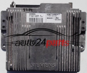 KOMPUTER STEROWNIK SILNIKA RENAULT LAGUNA 2.0 SIEMENS S103717205R, S103717205 R, HOM7700863477, 7700106186 - 9714, 13484