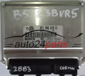 ECU CENTRALITA DE MOTOR VW VOLKSWAGEN PASSAT 2.3 071906018Q, 071 906 018 Q, BOSCH 0261206166, 0 261 206 166 
