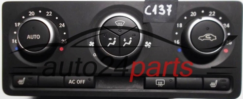HEATING AND AIR CONDITIONING CONTROL PANEL SWITCH CLIMATRONIC SAAB 9-5 12779298 F21296 