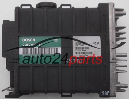 KOMPUTER STEROWNIK SILNIKA CITROEN ZX, PEUGEOT 106 1.4, BOSCH 0 280 000 752, 0280000752