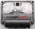 CENTRALINA DO MOTORE VW VOLKSWAGEN LUPO 1.0 AUC 030906032CP, 030 906 032 CP, BOSCH 0261207199, 0 261 207 199, BENZIN ME7.5.10 4702, 1039S01131