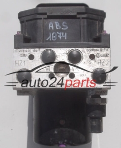 POMPE HYDRAULIQUE ET CALCULATEUR d'ABS VOLKSWAGEN POLO SEAT CORDOBA SKODA FABIA BOSCH 0 265 225 160, 0265225160, 6Q0 614 517 K, 6Q0614517K, 0 265 950 073, 0265950073 