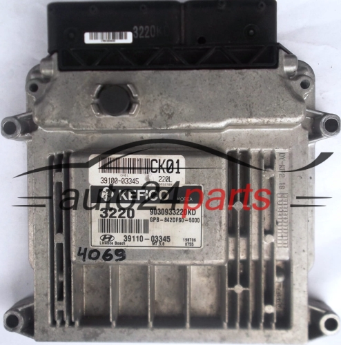 ECU CENTRALITA DE MOTOR HYUNDAI I20 1.2 391003345 CK01 3910-03345 3911003345 39110-03345 3220 9030933220KD GPB842DFS05000 GPB-842DFS0-5000