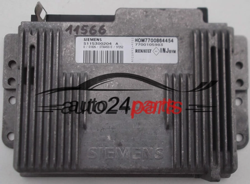 UCE CENTRALITA DE MOTOR RENAULT MEGANE 1.6 SIEMENS S115300204A, HOM7700864454