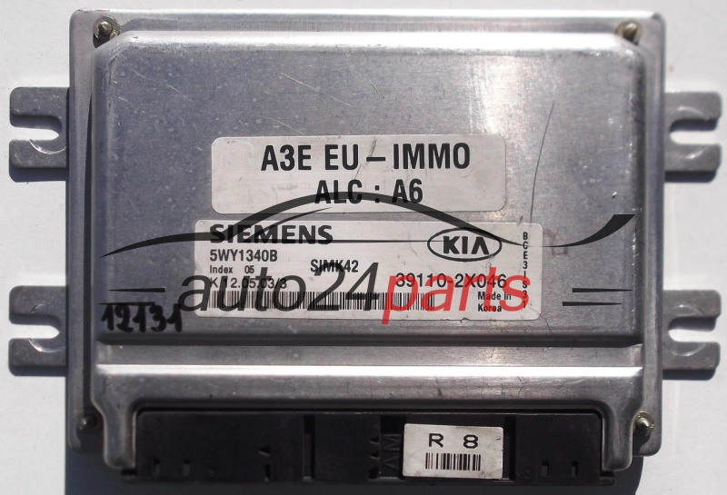 Centralita de motor KIA RIO 1.3 SIEMENS 5WY1340B SIMK42 39110-2X046 391102X046