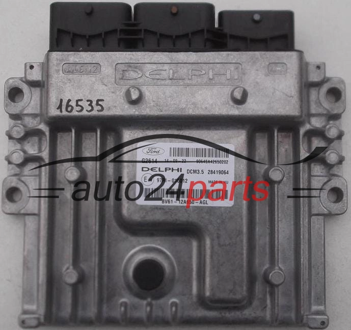 CENTRALINA DO MOTORE FORD 2.0 TDCI BV61-12A650-AGL, BV6112A650AGL, DELPHI 28419064