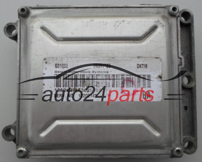 CALCULATEUR MOTEUR OPEL ASTRA VECTRA ZAFIRA 2.2 Z22SE 09391263 DKTM, 12202143, 12 202 143, 6235044, 62 35 044