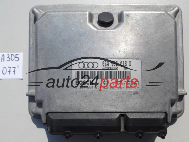 KOMPUTER STEROWNIK SILNIKA VOLKSWAGEN AUDI BOSCH 0 261 204 254,  06A 906 018 D
