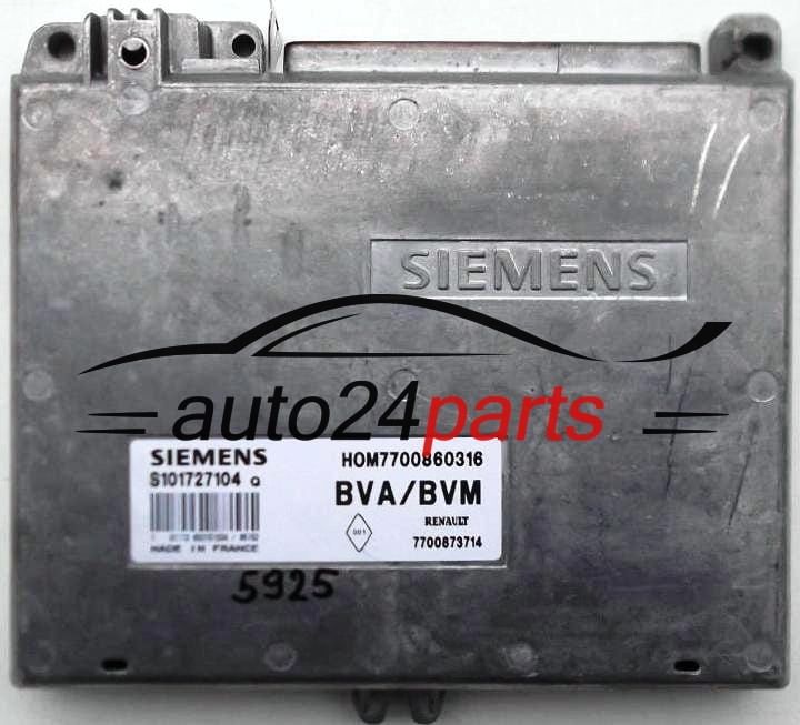 RENAULT LAGUNA 2.0 SIEMENS S101727104 Q, S101727104Q, HOM7700860316, 7700873714