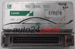 ABS STEUERGERAT OPEL GM 90 386 502, 90386502, LUCAS 32061058-03, 3206105803, HELLA 5SD 006 868-00, 5SD00686800