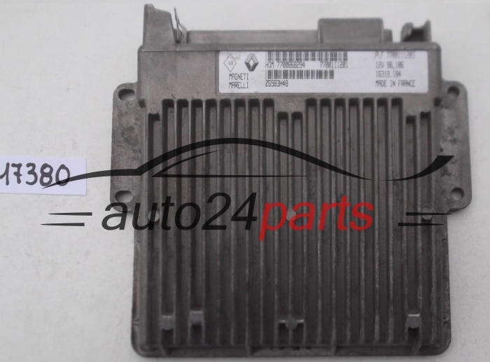 MOTORSTEUERGERÄT ECU STEUERGERAT RENAULT CLIO 1.2 7700111201