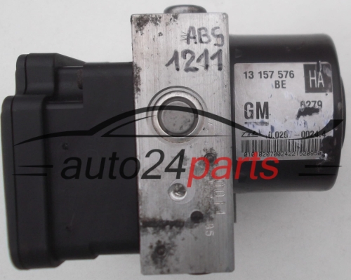 BOMBA HIDRAULICA Y CENTRALITA ABS OPEL ASTRA H ZAFIRA B GM 13 157 576 HA, 13157576HA, 13157576, ATE 10.0207-0024.4, 10020700244, 10.0970-0509.3, 10097005093