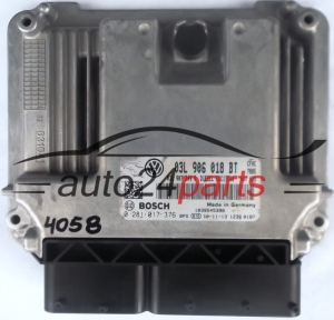MOTORSTEUERGERÄT ECU STEUERGERAT VW VOLKSWAGEN TIGUAN 2.0 TDI 03L907309R, 03L 907 309 R, BOSCH 0281016674, 0 281 016 674 DIESEL EDC17C46