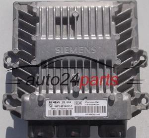 ECU ENGINE CONTROLLER CITROEN BERLINGO PEUGEOT PARTNER 2.0 HDI SIEMENS 5WS40146C-T, 5WS40146CT, SW9653647780, HW9647423380, SID 801A 