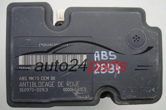 Αντλία αβς CITROEN PEUGEOT 9652182680, ATE 10.0207-0016.4, 10020700164, 10.0970-1119.3, 10097011193
