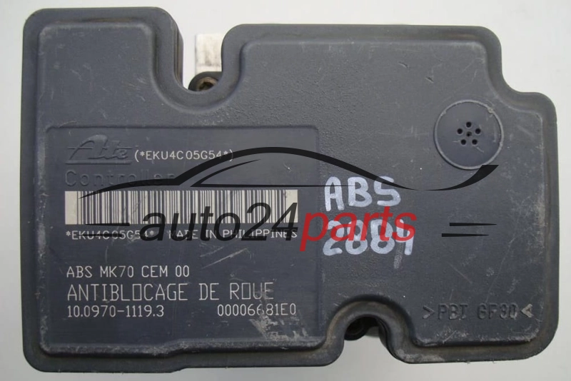 Αντλία αβς CITROEN PEUGEOT 9652182680, ATE 10.0207-0016.4, 10020700164, 10.0970-1119.3, 10097011193