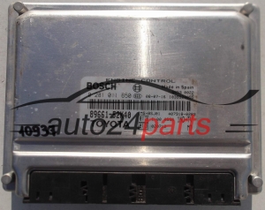 KOMPUTER STEROWNIK SILNIKA TOYOTA YARIS VERSO 1.4, BOSCH 0 281 011 650, BOSCH 0281011650, 89666-52211, 8966652211