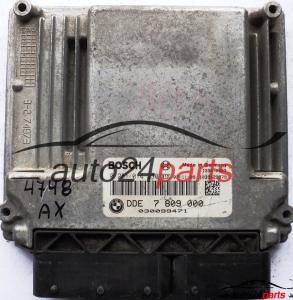 ECU CENTRALITA DE MOTOR BMW E60 520 2.0 D BOSCH 0281014238, 0 281 014 238, DDE 7 809 000, DDE7809000, 7809000, 1039S23979