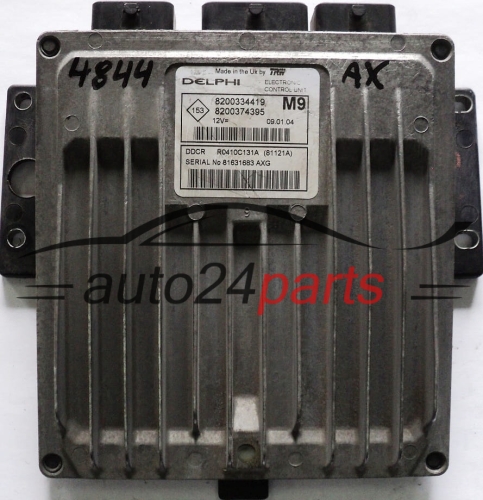 ECU CENTRALITA DE MOTOR NISSAN MICRA 1.5 DCI DELPHI R0410C131A , 8200334419, 8200374395 M9 