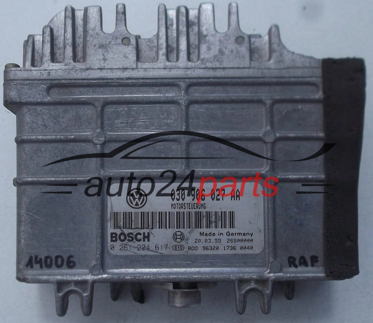 030906027AA, 030 906 027 AA, BOSCH 0261204616/617, 0 261 204 616, 0 261 204 617