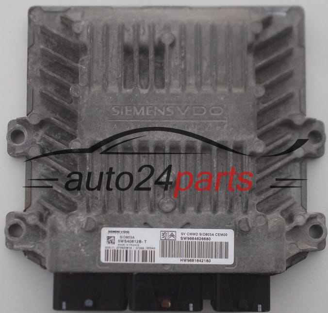 Μονάδα Ελέγχου Κινητήρα CITROEN PEUGEOT 2.0 HDI SIEMENS VDO 5WS40612B-T