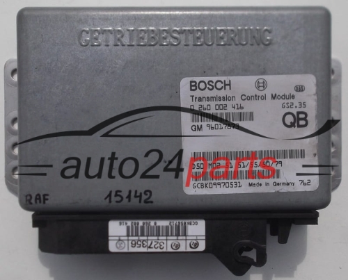 ECU αυτόματο κιβώτιο ταχυτήτων  OPEL OMEGA 2.0 BOSCH 0 260 002 416, GM 96017873 QB
