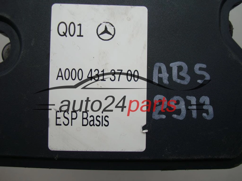 Abs pompa centralina MERCEDES A 000 431 37 00, A0004313700, 0265255976, 0265956280