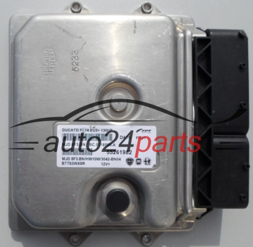 ECU CENTRALITA DE MOTOR  FIAT DUCATO 2.3 JTD MAGNETI MARELLI MJD 8F3.BN,  FPT 55261982