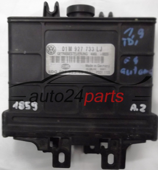 BOITE DE VITESSES AUTOMATIQUE VW GOLF BORA 1.9 TDI 01M927733LJ