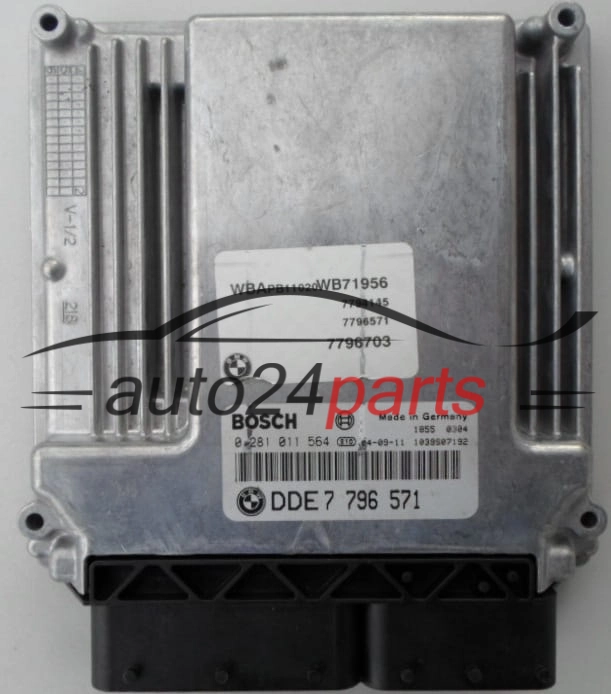 Μονάδα Ελέγχου Κινητήρα BMW E53 X3 2.0 D BOSCH 0 281 011 564,  DDE 7 796 571