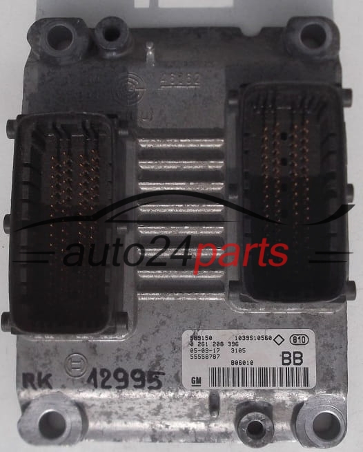 CENTRALINA MOTORE OPEL ASTRA H 1.4 Z14XEP BOSCH 0 261 208 396, 0261208396, GM 55558787 BB 