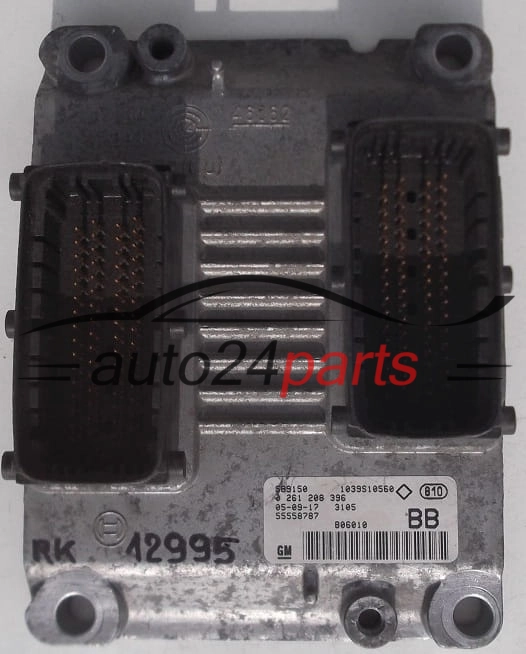 CENTRALINA MOTORE OPEL ASTRA H 1.4 Z14XEP BOSCH 0 261 208 396, 0261208396, GM 55558787 BB 