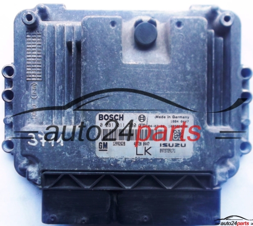 CALCULATEUR MOTEUR OPEL ASTRA H 1.7 CDTI Z17DTL Z17DTH BOSCH 0 281 011 380, 0281011380, GM 12992628 LK , ISUZU 8973729171 