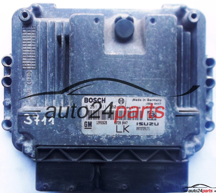 CALCULATEUR MOTEUR OPEL ASTRA H 1.7 CDTI Z17DTL Z17DTH BOSCH 0 281 011 380, 0281011380, GM 12992628 LK , ISUZU 8973729171 