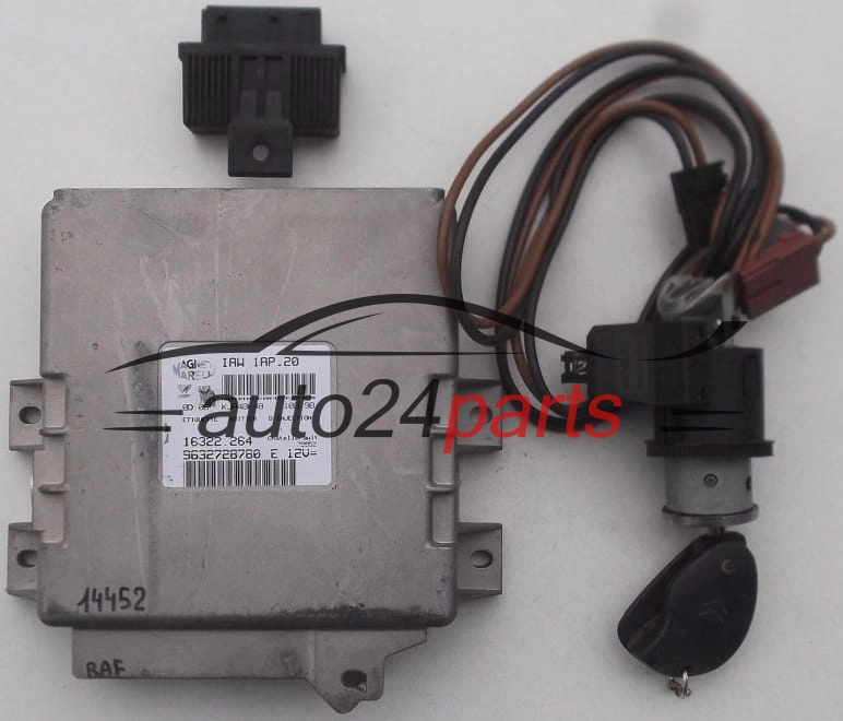 Μονάδα Ελέγχου Κινητήρα CITROEN BERLINGO XSARA 1.8 MAGNETI MARELLI IAW 1AP.20, IAW1AP20, 16322.264, 16322264, 9632728780 E