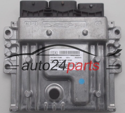 CALCULATEUR MOTEUR CITROEN PEUGEOT 2.0 HDI DELPHI 28332410, 9667175380, DCM3.5
