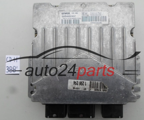 CENTRALINA MOTORE CITROEN PEUGEOT 2.0 HDI 5WS40023D-T, 5WS40023DT, SW9644803380, SID 801