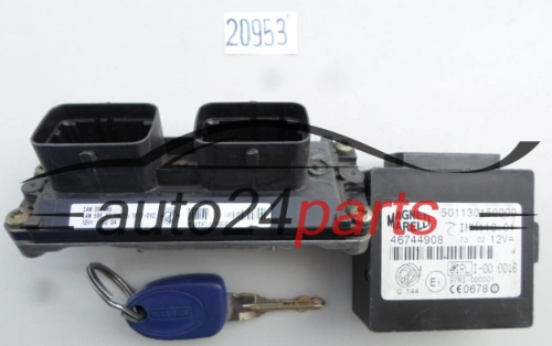MOTORSTEUERGERÄT ECU STEUERGERAT FIAT MAGNETI MARELLI IAW 59F.M5, IAW59FM5, 48TF8P86F