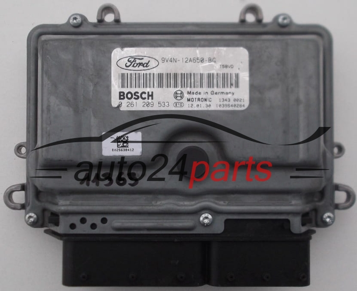 MOTORSTEUERGERÄT ECU STEUERGERÄT FORD FOCUS KUGA 2.5 T BOSCH 0 261 209 533, 0261209533, 9V4N-12A650-BG, 9V4N12A650BG