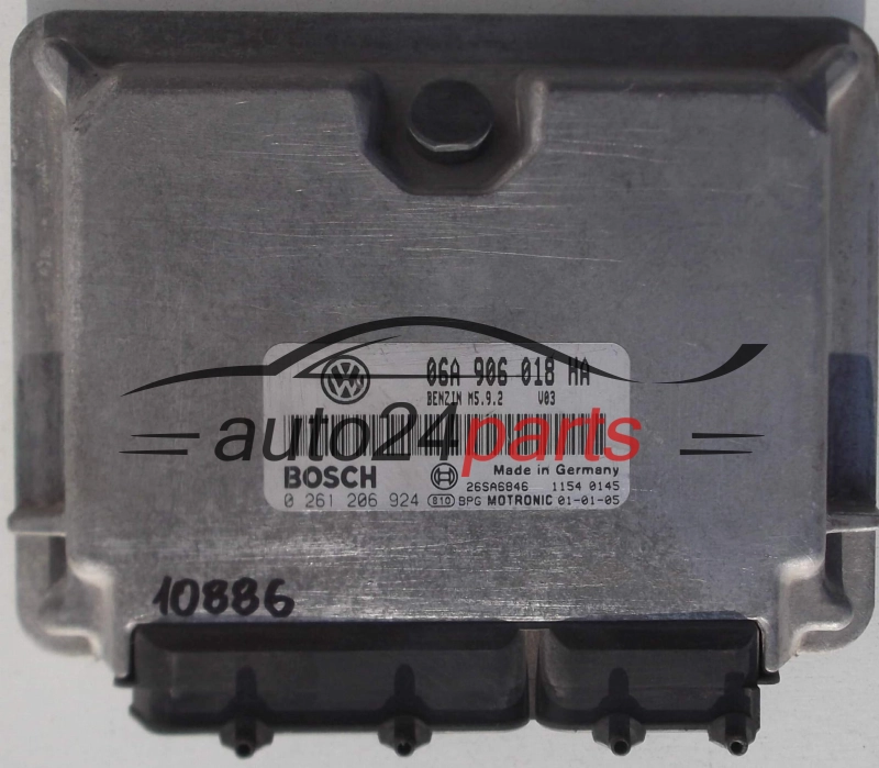  SKODA OCTAVIA 2.0 BOSCH 0 281 206 924, 0281206924, 06A 906 018 HA, 06A906018HA 