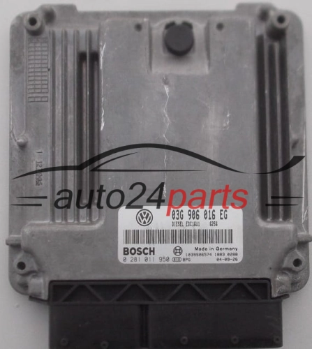 Μονάδα Ελέγχου Κινητήρα SEAT TOLEDO 2.0 TDI BOSCH 0 281 011 950,  03G 906 016 EG