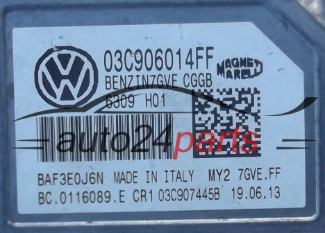 Μονάδα Ελέγχου Κινητήρα VW VOLKSWAGEN POLO 1.4 MAGNETI MARELLI MY2 7GVE.FF