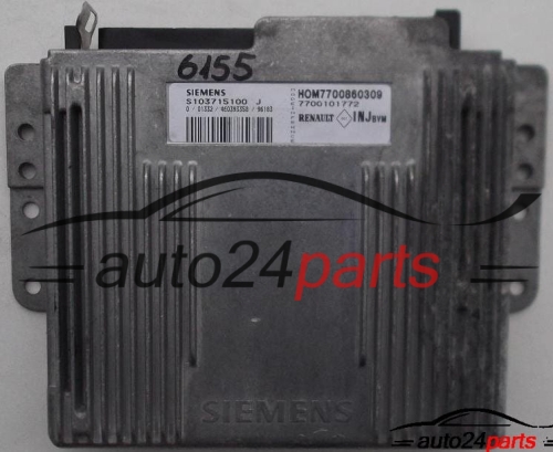 MOTORSTEUERGERÄT ECU STEUERGERAT RENAULT LAGUNA 3.0 V6 S103715100 J, HOM7700860309, 7700101772 
