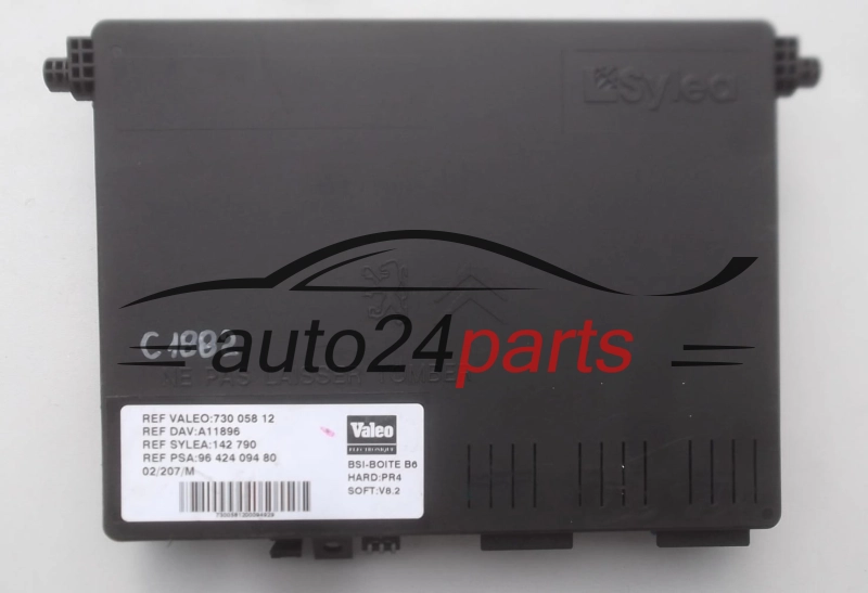 CENTRALKA MODUL SKRZYNKA BEZPIECZNIKOW BSI CITROEN PEUGEOT VALEO 730 058 12, 73005812, 96 424 094 80, 9642409480