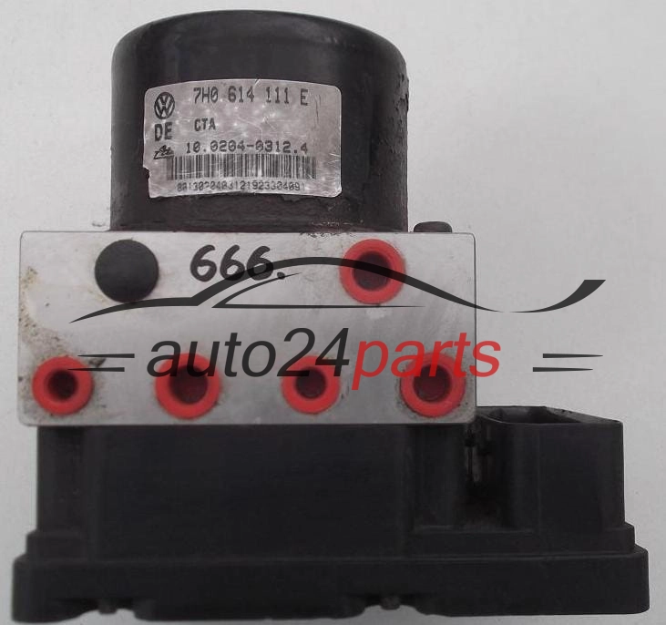ABS PUMP VOLKSWAGEN TRANSPORTER 7H0 614 111 E, 7H0614111E, ATE 10.0204-0312.4