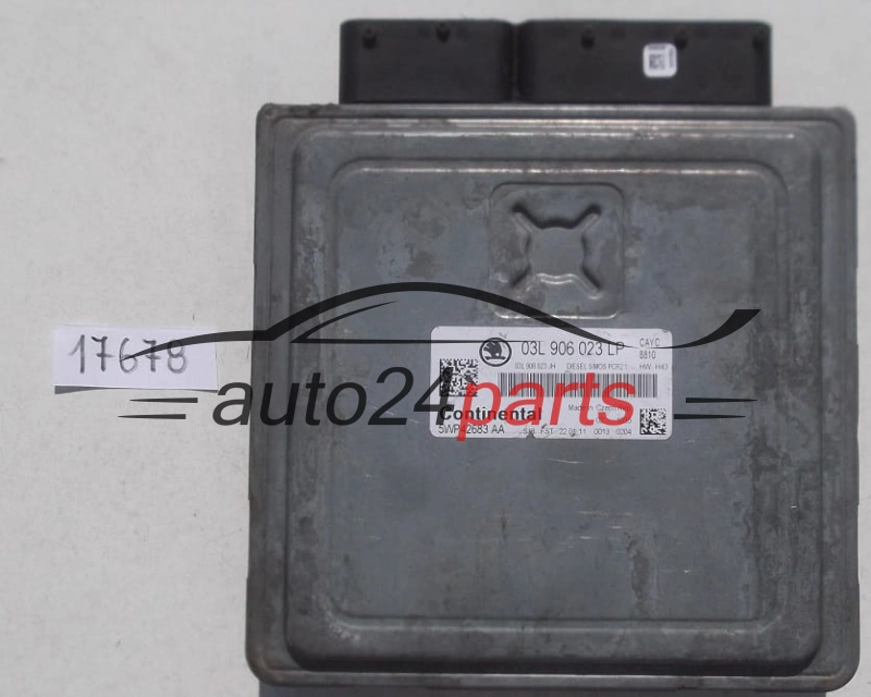 MOTORSTEUERGERÄT ECU STEUERGERAT SKODA OKTAVIA 1.6 TDI CONTINENTAL 5WP42683 AA