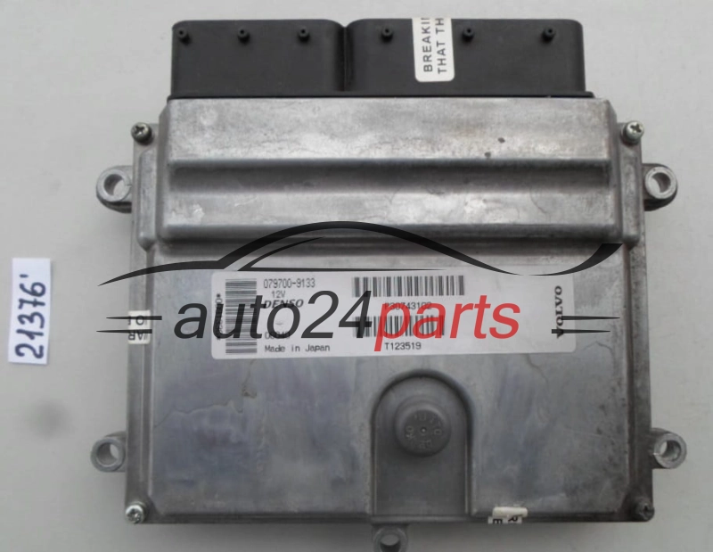 KOMPUTER STEROWNIK SILNIKA VOLVO S40 S50 2.4 DENSO 079700-9133, 0797009133, P30743102